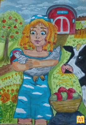 У бабусі на селі